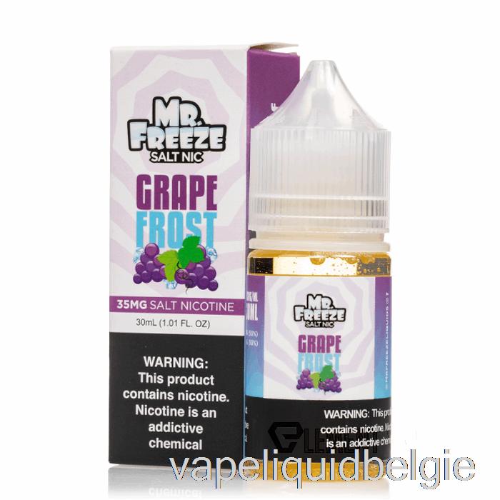 Vape Vloeibare Druivenvorst - Mr Vrieszouten - 30 Ml 35 Mg